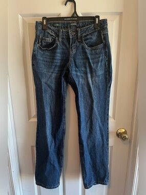 wild fable Dark Blue Mid Rise Straight Leg Women’s Jeans size 0